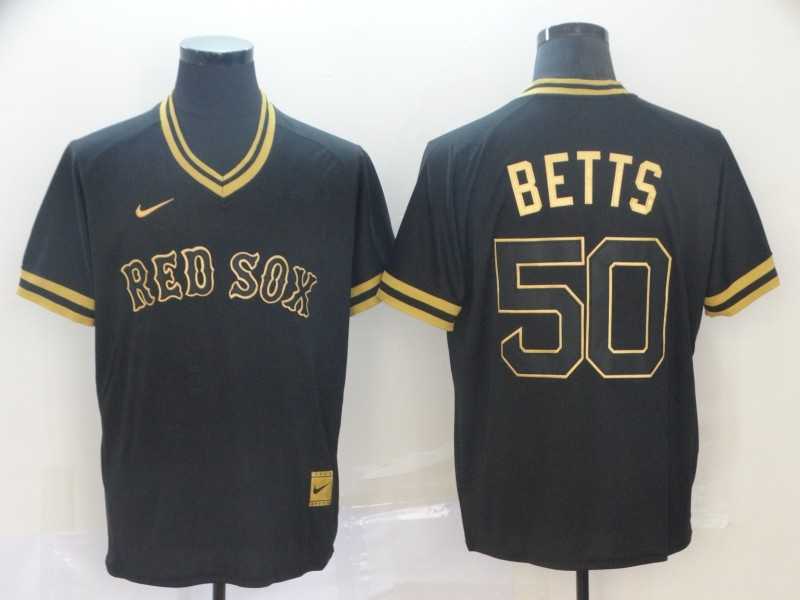 Red Sox 50 Mookie Betts Black Gold Nike Cooperstown Collection Legend V Neck Jersey (1),We sell and wholesale Red Sox 50 Mookie Betts Black Gold Nike Cooperstown Collection Legend V Neck Jersey (1) on line form chian!